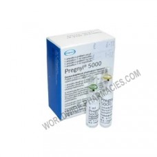 Pregnyl Brand HCG 5000 IU ampules