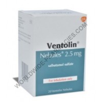 Ventolin Nebules Salbutamol 2.5 mcg Nebulizer